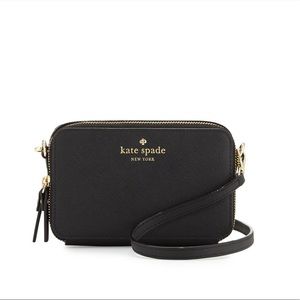 Kats Spade Small Black Crossbody Bag